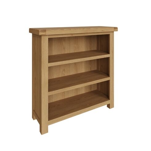 Country St Mawes Wooden Bookcase Medium Oak finish