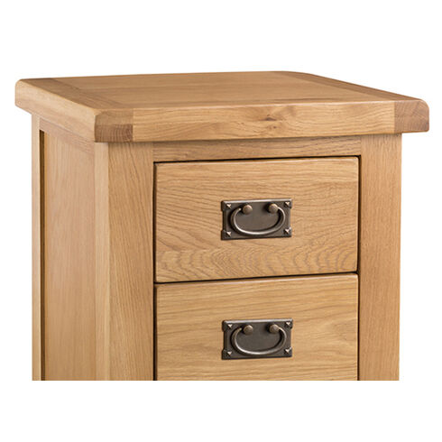 Country St Mawes Large 3 Drawer Bedside